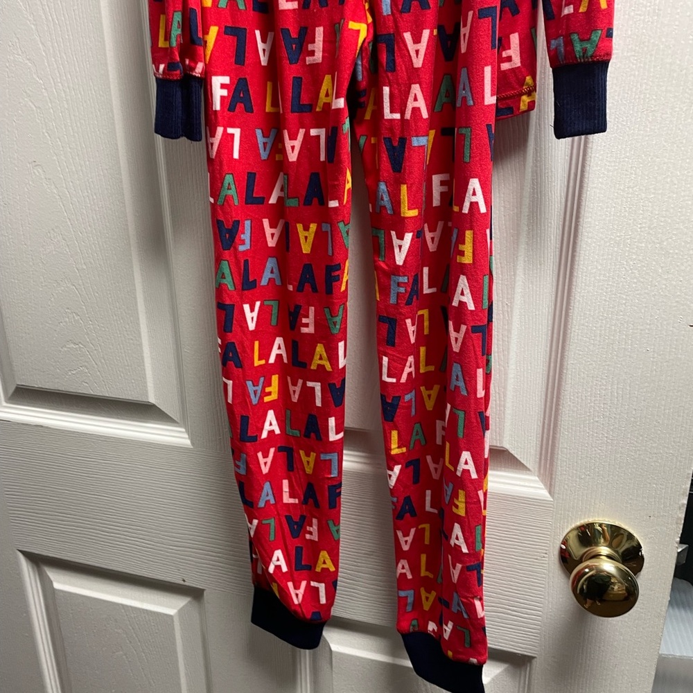 Derek Heart Festive Red Kids Pajama Set